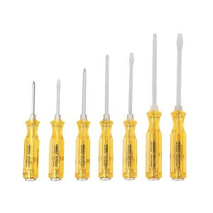 ست ۷ عددی پیچ گوشتی ضربه خور کنزاکس KGS-107