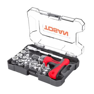 ست پیچ گوشتی و بکس توسن 24 پارچه T814-S24