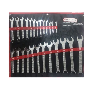 آچار یکسر تخت و یکسر رینگی سل پرو مدل 781525 مجموعه 25 عددی