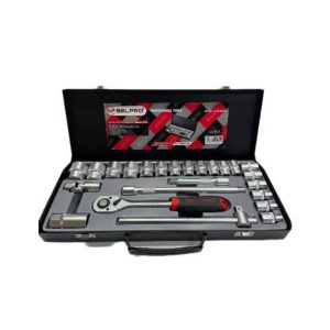 جعبه بکس 1/2 درایو 24 عددی اینچی سلپرو Selpro