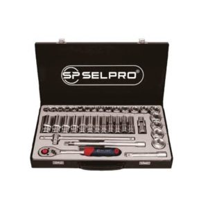 جعبه بکس 1/2 درایو 36 عددی سلپرو Selpro