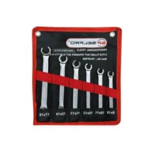 ست آچار دو سر رینگی چاکدار 6 عددی سلپرو Selpro