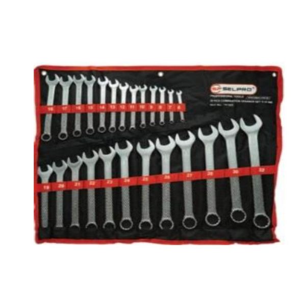 ست آچار یک سر رینگی 25 عددی (32-6) سلپرو Selpro